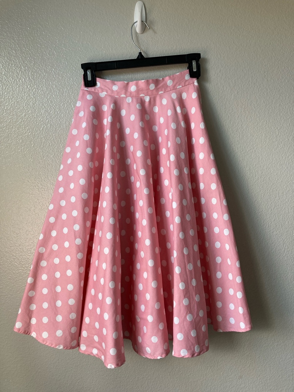 Maggie Tang Polka Dot Full Midi Skirt 50s style Retro pinup dollycore sz S